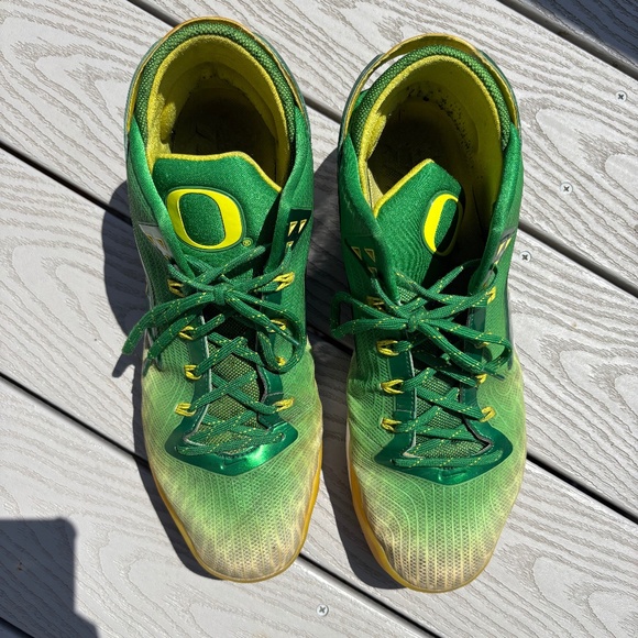 Nike Zoom Field General Football Turf Oregon Ducks Green Size 13 654859-371 - Picture 7 of 10